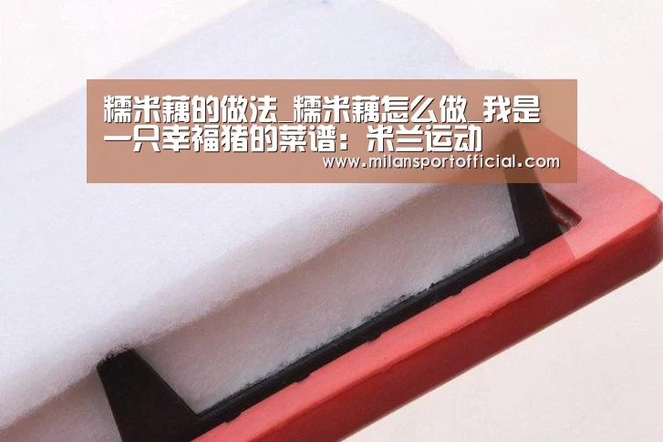 糯米藕的做法_糯米藕怎么做_我是一只幸福猪的菜谱:米兰运动(图2) 糯米藕的做法_糯米藕怎么做_我是一只幸福猪的菜谱:米兰运动(图2)