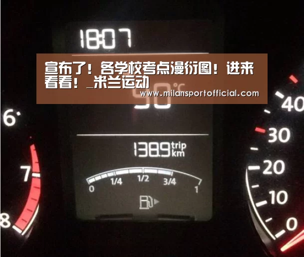 宣布了!各学校考点漫衍图!进来看看!_米兰运动(图3) 米兰运动